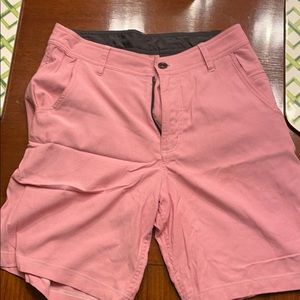 Lululemon men’s shorts pink 32w